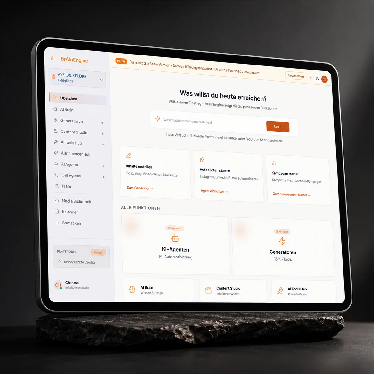 BrAInEngine – Web Apps & KI