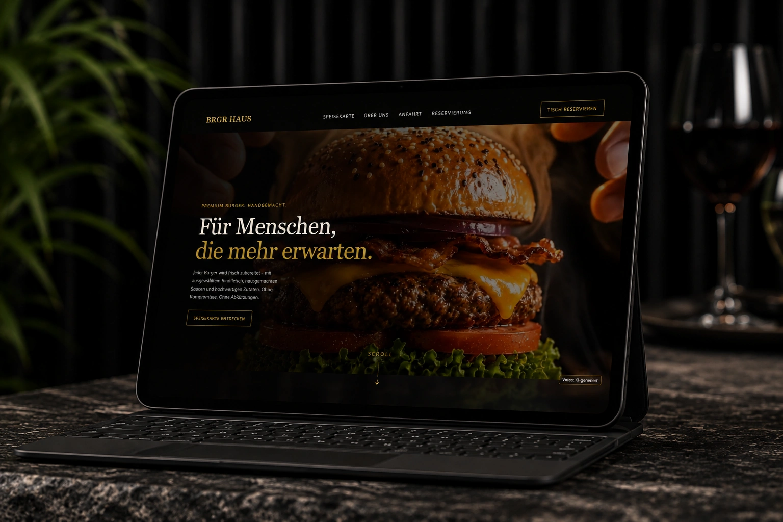 Demo Burger-Restaurant – Gastronomie