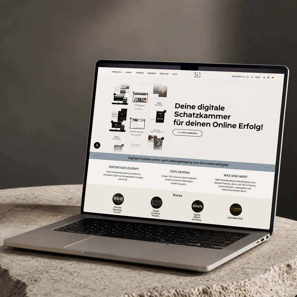 DigitalProducts4u – eCommerce