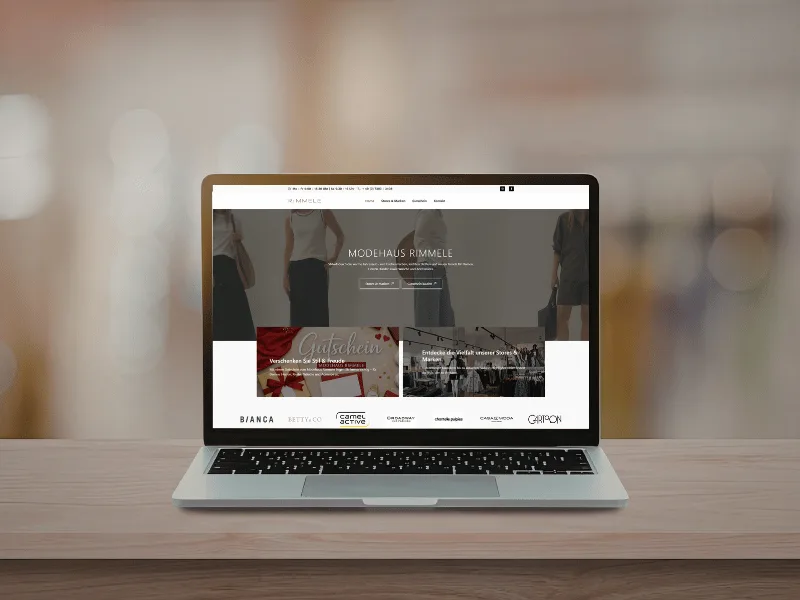 Modehaus Rimmele – eCommerce