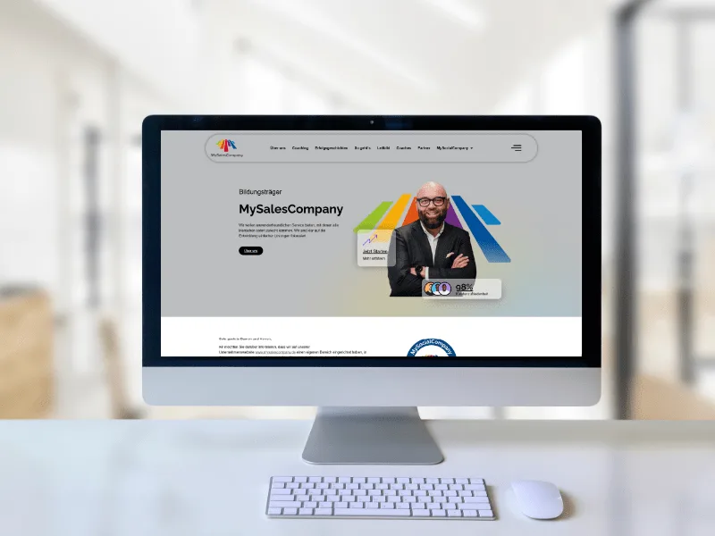 MySalesCompany – Webdesign
