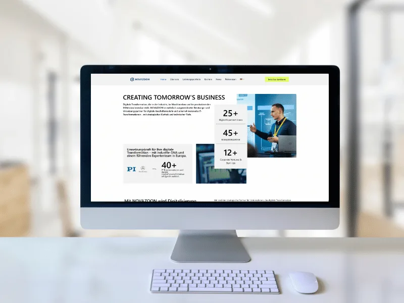 Novazoon – Webdesign