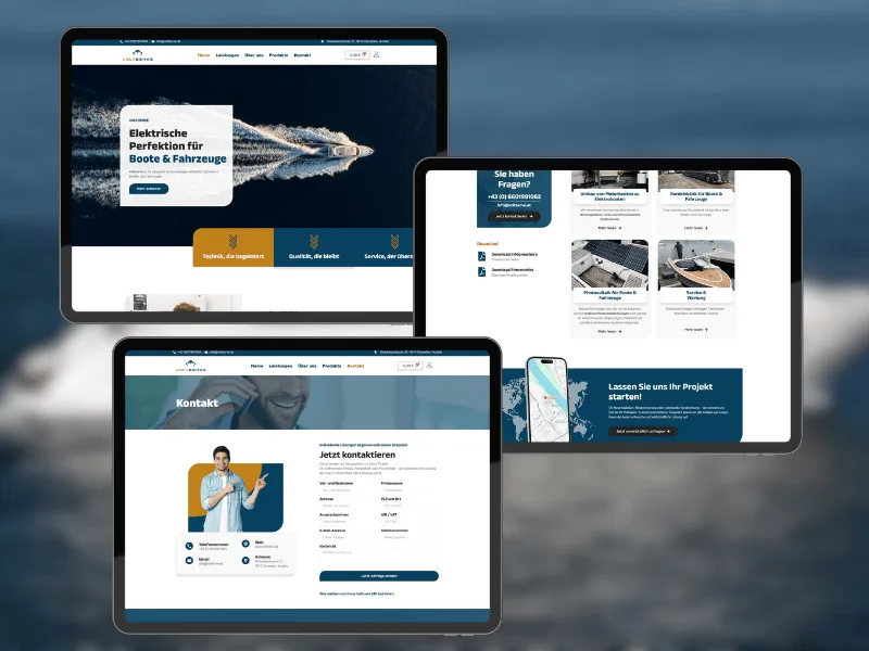 VOLTSERVE – Webdesign